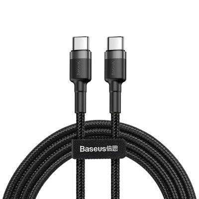Baseus Cafule USB-C to USB-C 60W PD Cable in Pakistan – AvaNext.pk