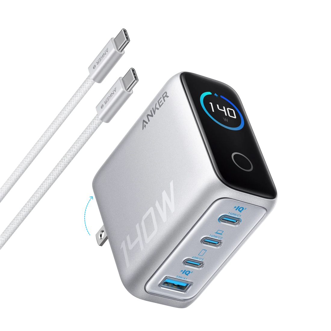 GaN Charger Price in Pakistan - Anker Prime 160W