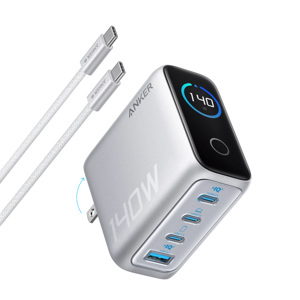 GaN Charger Price in Pakistan - Anker Prime 160W