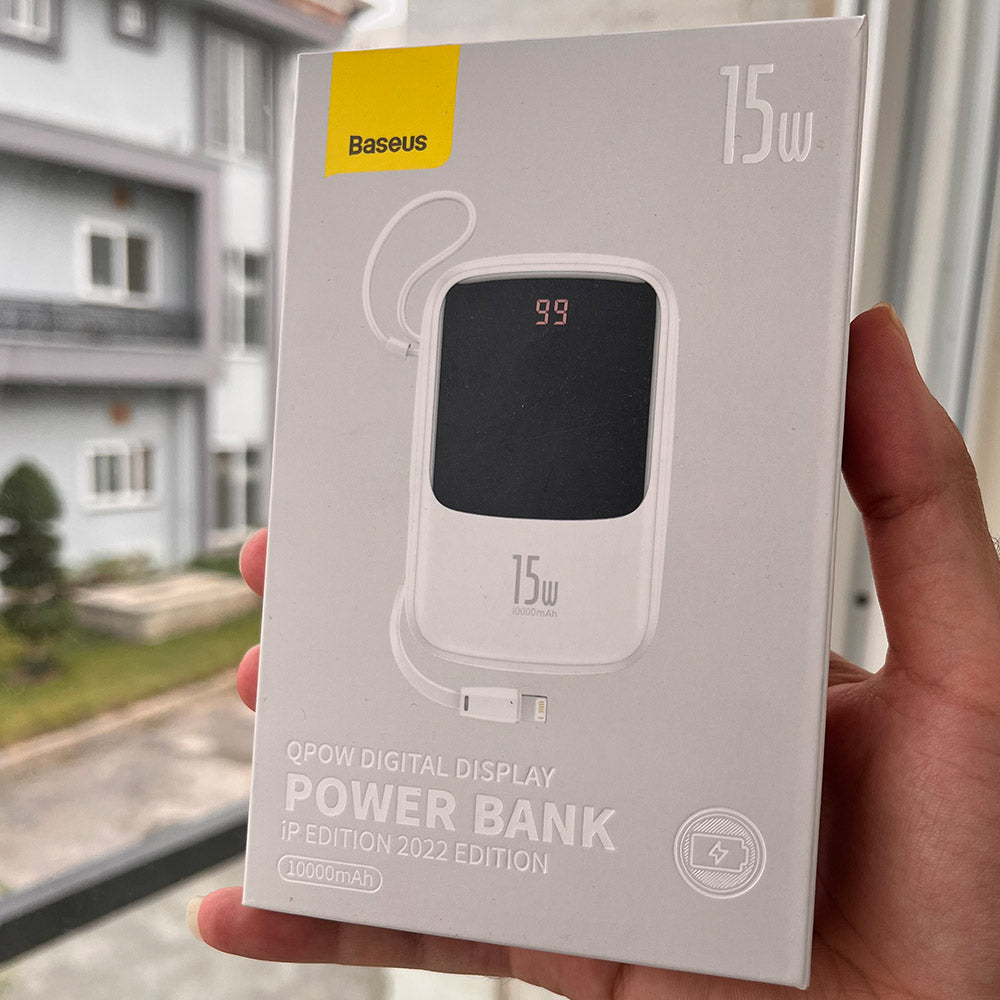 Baseus Qpow 10000mAh power bank used to check capacity claims in Pakistan