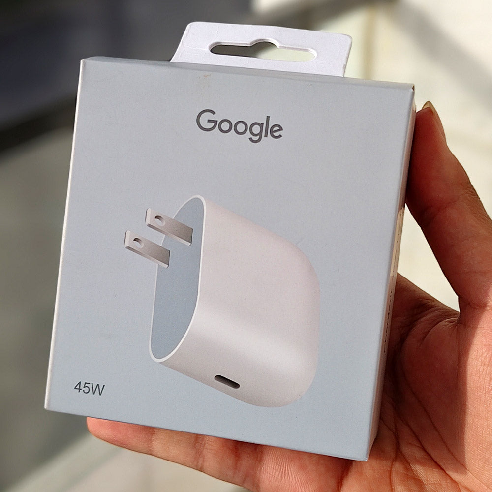Google Pixel charging with a genuine 45W charger