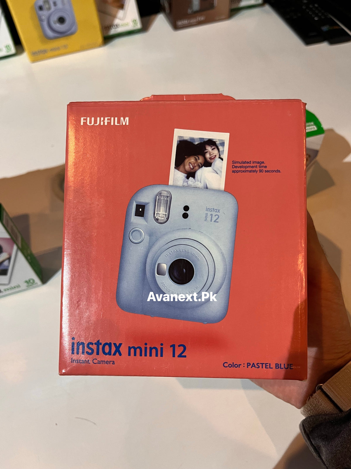 Fujifilm Instax mini 12 Instant Camera – Pastel Blue