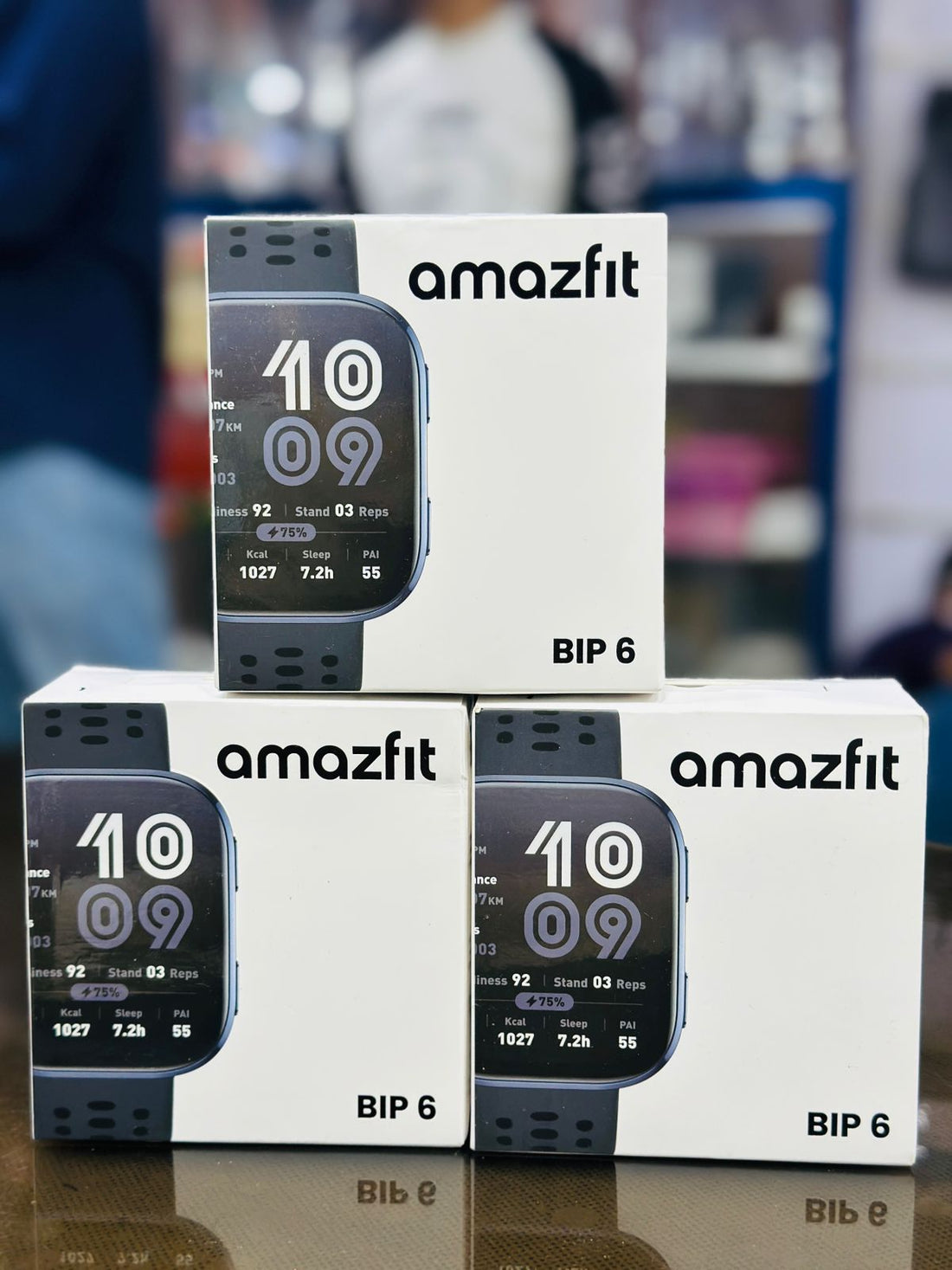 Amazfit BIP 6 original smartwatch box – Amazfit Pakistan