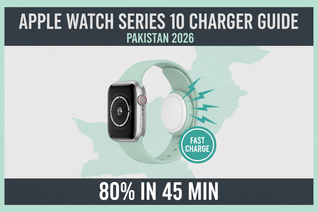 Apple Watch charger guide image for Apple Watch Series 10 Charger in Pakistan 2026 in Pakistan