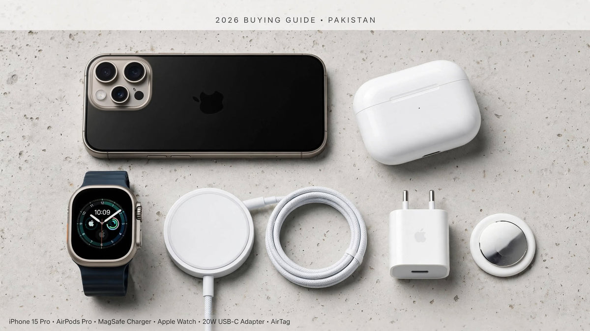 Apple Accessories in Pakistan — What’s Worth Buying in 2026? — AvaNext Pakistan
