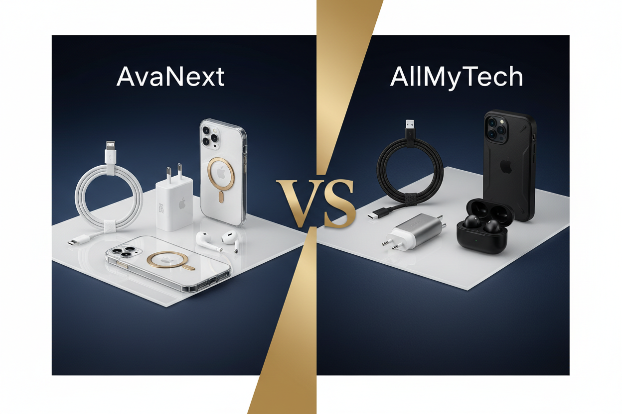 AvaNext vs AllMyTech: Mobile Accessories Product Range Pakistan