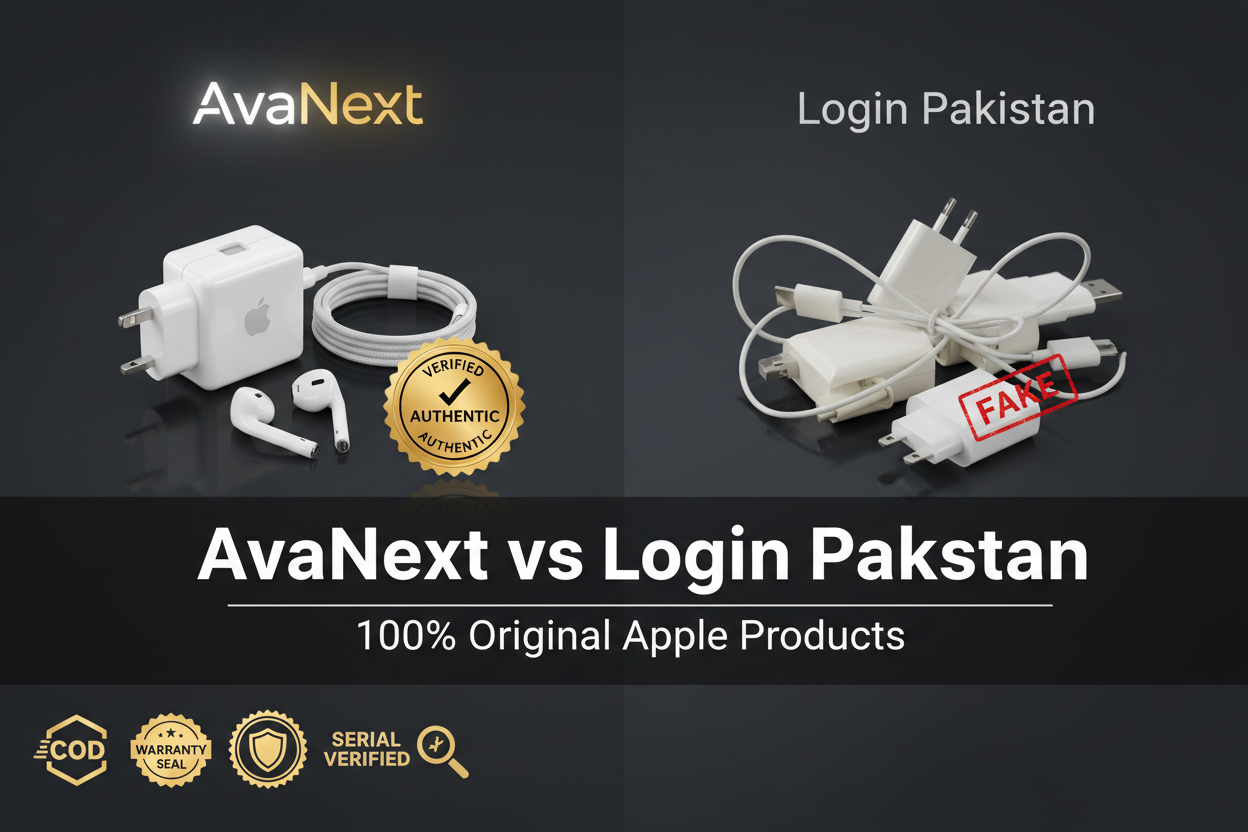 AvaNext vs Login Pakistan: Original Apple Products
