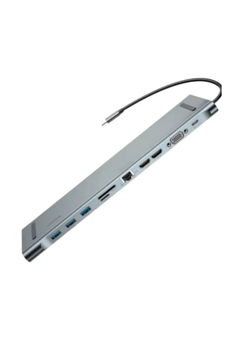 Baseus Enjoyment Series 11 in 1 Multi-functional Type-C HUB CATSX-G0G in Pakistan – AvaNext.pk