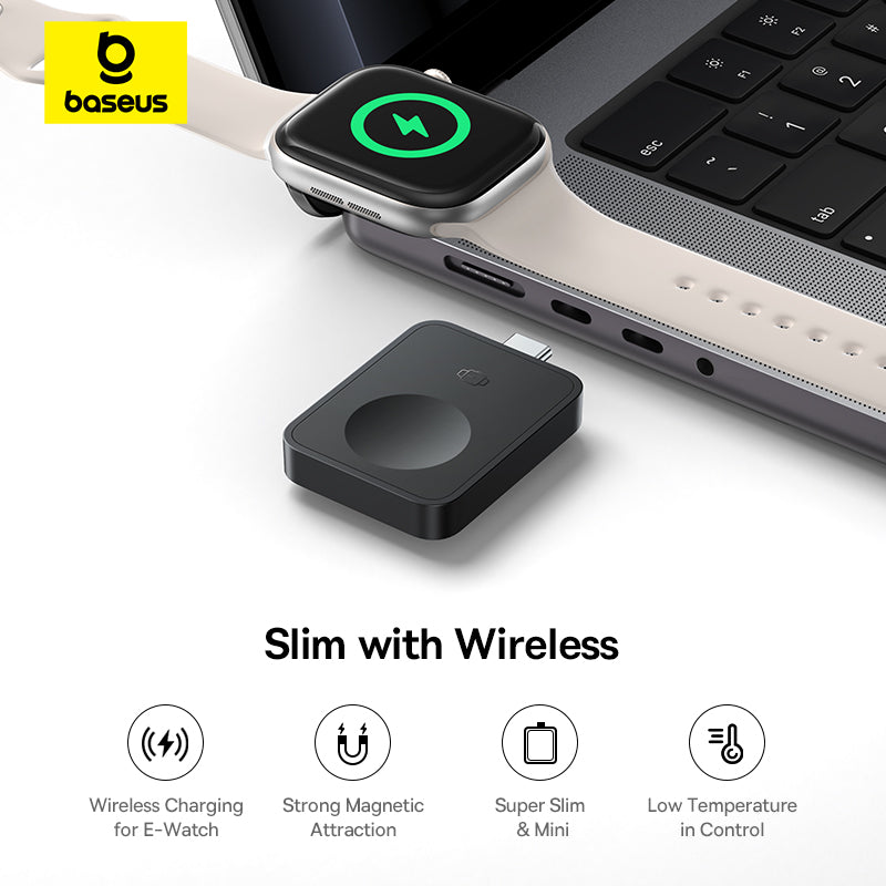 Baseus MagPro Magnetic Wireless Charger for Watches 2.5W in Pakistan – AvaNext.pk