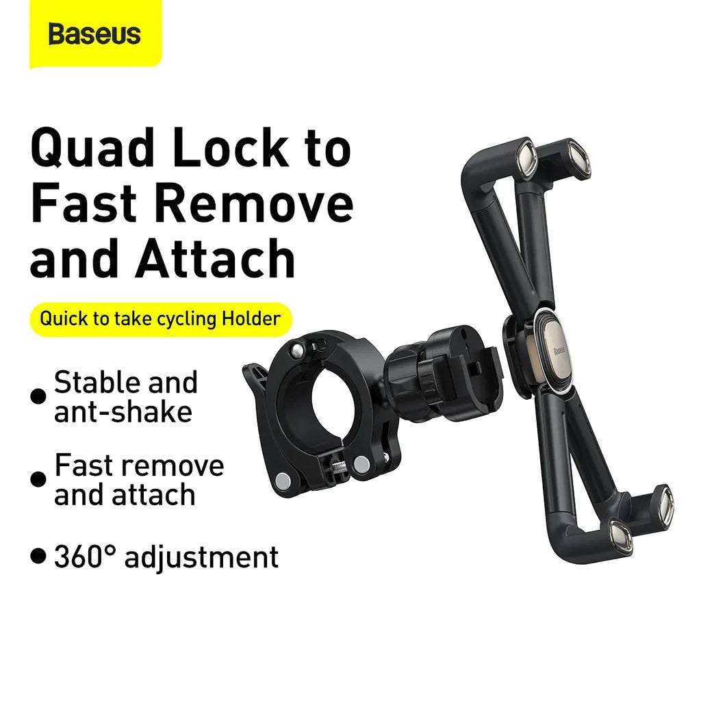 Baseus Quick to take cycling Holder (Applicable for bicycle and Motorcycle） in Pakistan – AvaNext.pk