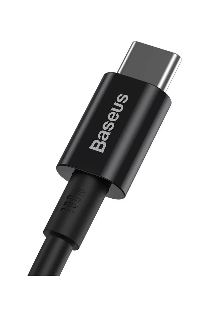 Baseus Superior Series Fast Charging Data Cable Type-C to Type-C 100W 1m in Pakistan – AvaNext.pk