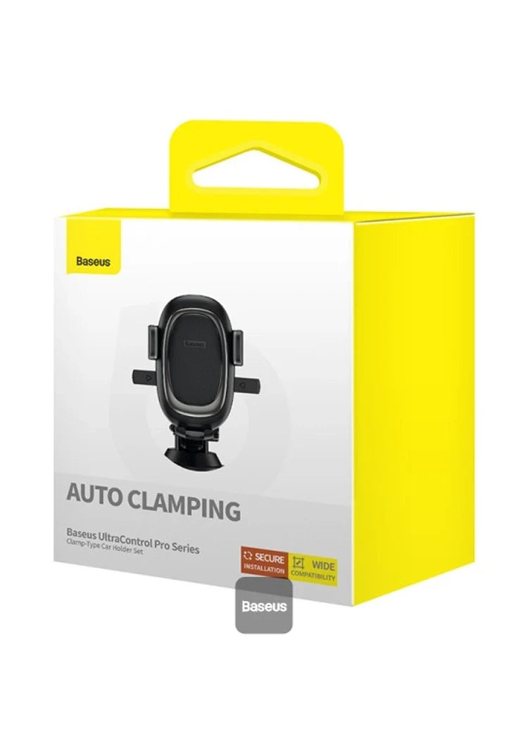 Baseus Ultra Control Pro Series Clamp Type Car Holder C40351600113-00 in Pakistan – AvaNext.pk
