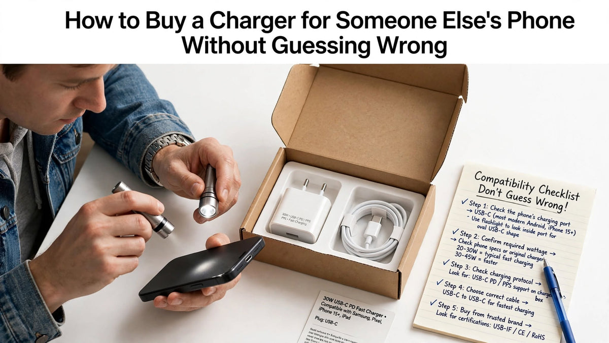 How to Choose the Right Charger for Your Phone in Pakistan 2026 — AvaNext Pakistan