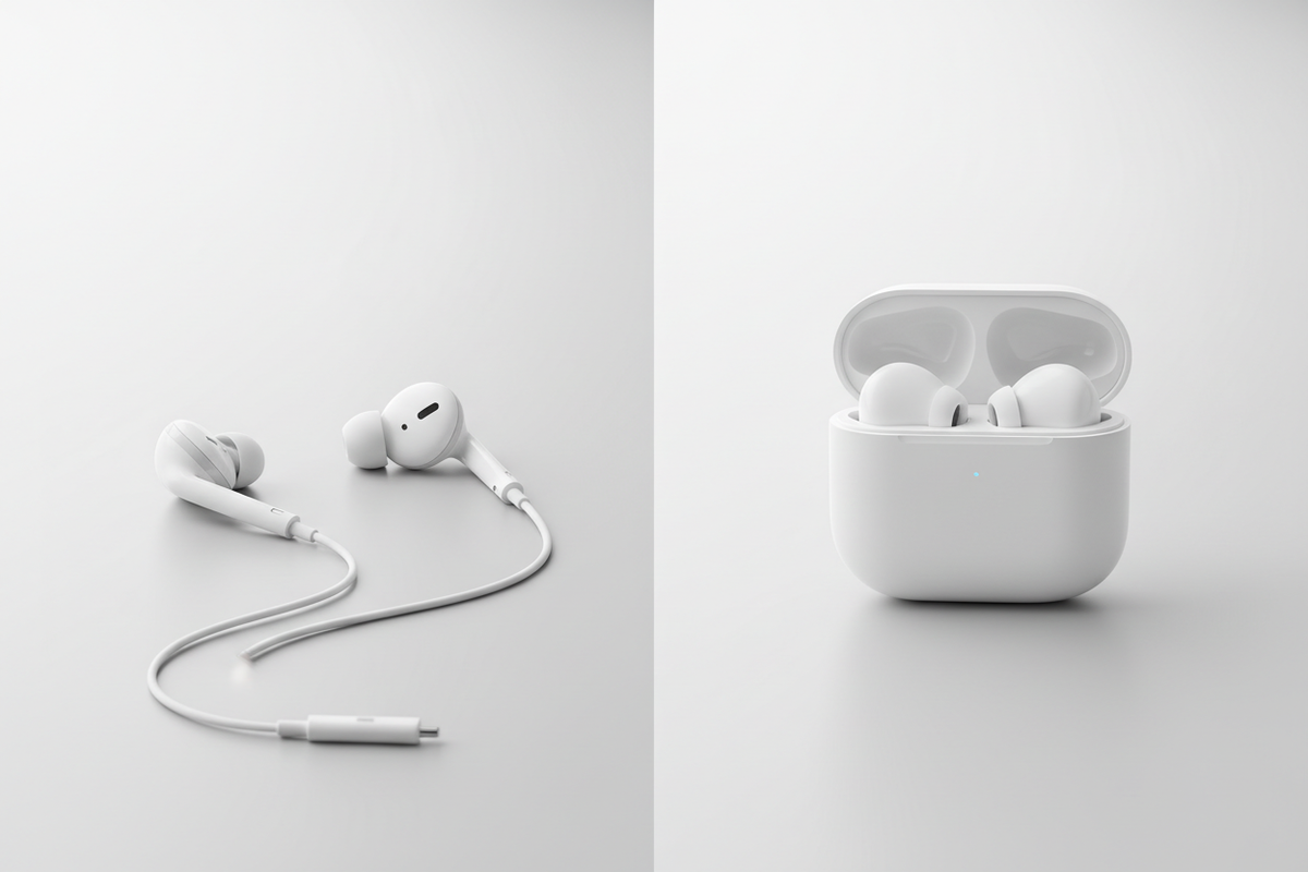 Earbuds guide image for Best Earbuds for Phone Calls and Meetings in Pakistan