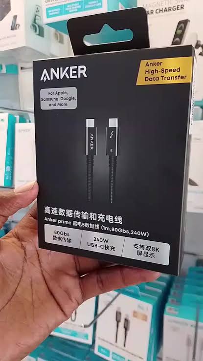 Anker Prime Thunderbolt 5 Cable price in Pakistan 2026 - AvaNext
