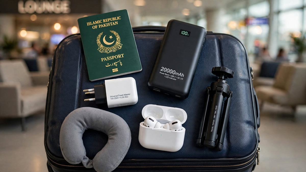 Best Mobile Accessories for Travelers in Pakistan 2026 — AvaNext Pakistan