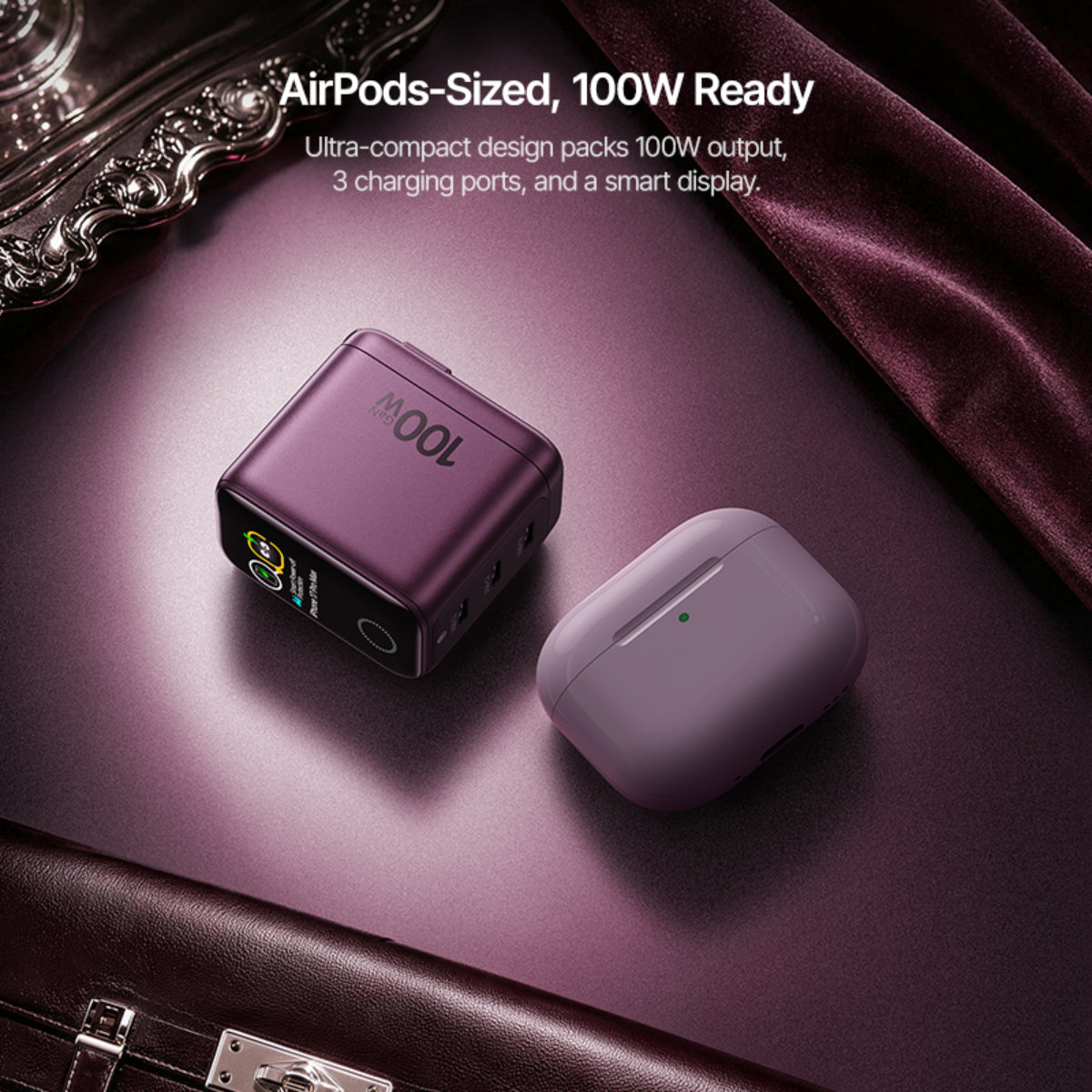 Baseus PicoGo Pro AH22 Digital Display Fast Charger 3C 100W official product image 7