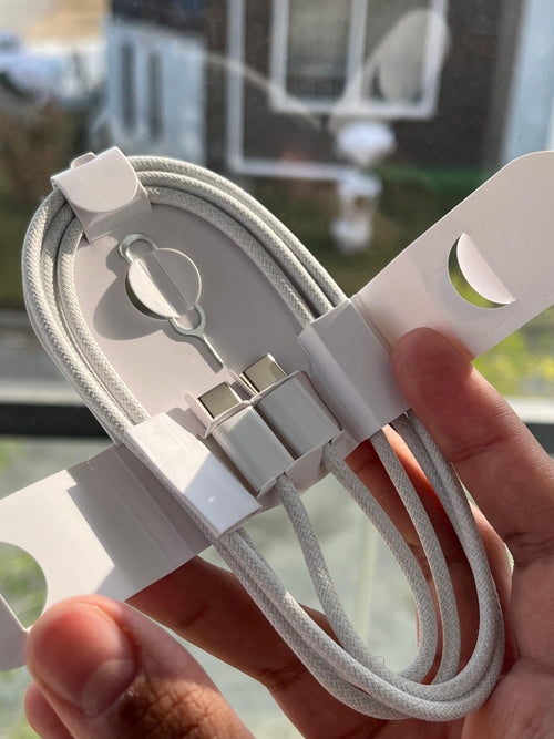 Braided USB-C to USB-C Cable 1M Pakistan | SERIAL MATCH 100% GENUINE