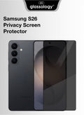 Glassology Samsung Galaxy S26 Privacy Tempered Glass Screen Protector, Anti-Spy Protection, 9H Shatter-Resistant, HD Clarity for Samsung Galaxy S26