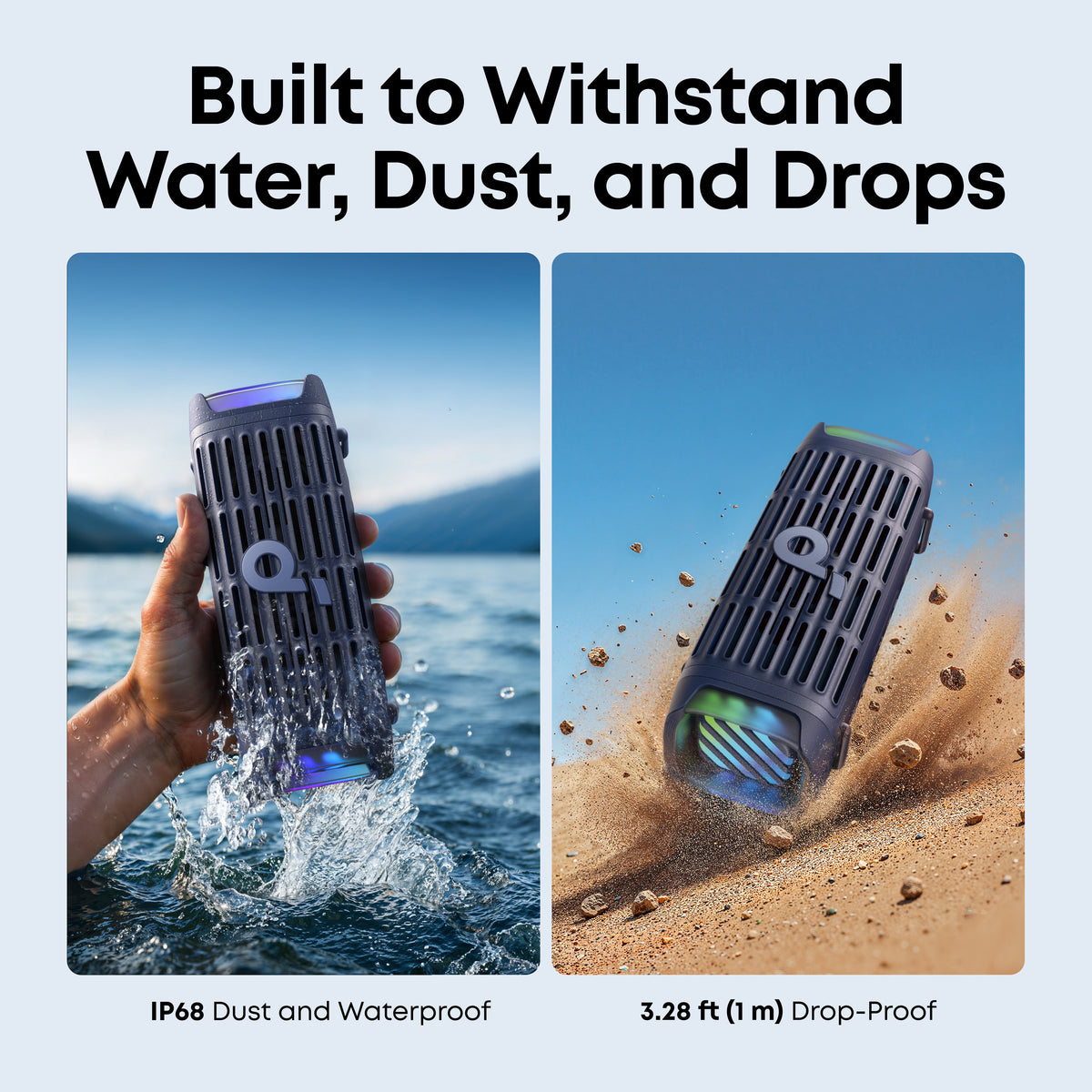 Anker Soundcore Boom 3i Compact Outdoor Speaker - view 4