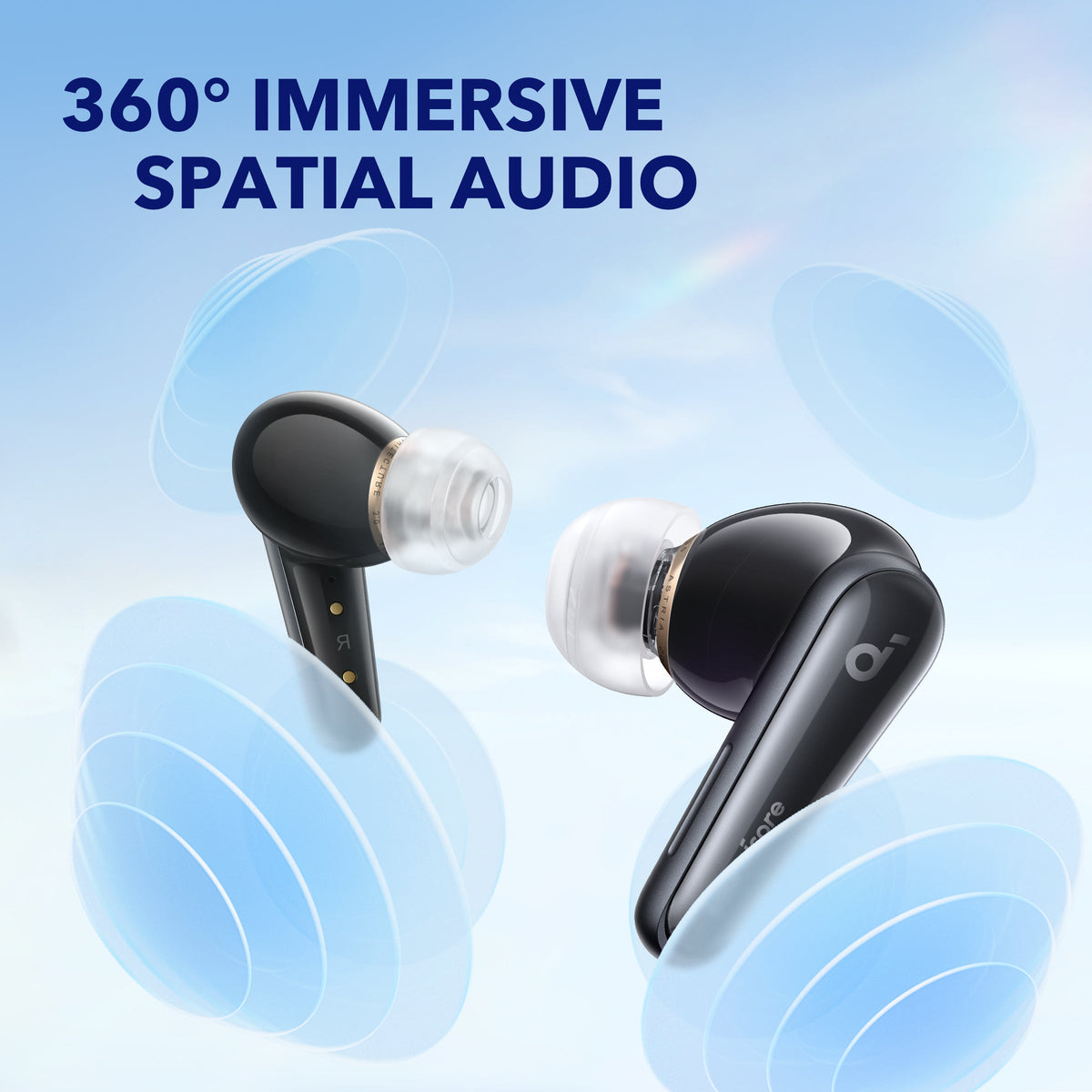 Anker Soundcore Liberty 4 Wireless Earbuds with Adaptive Noise Cancelling 28 Hours Playtime & Spatial Audio - view 3