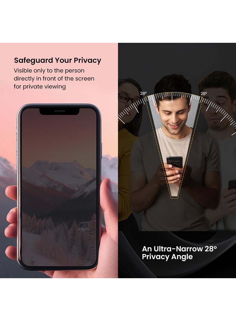 Matte Privacy Screen Protector for iPhone 17 Pro Max / 16 Pro Max product image 2