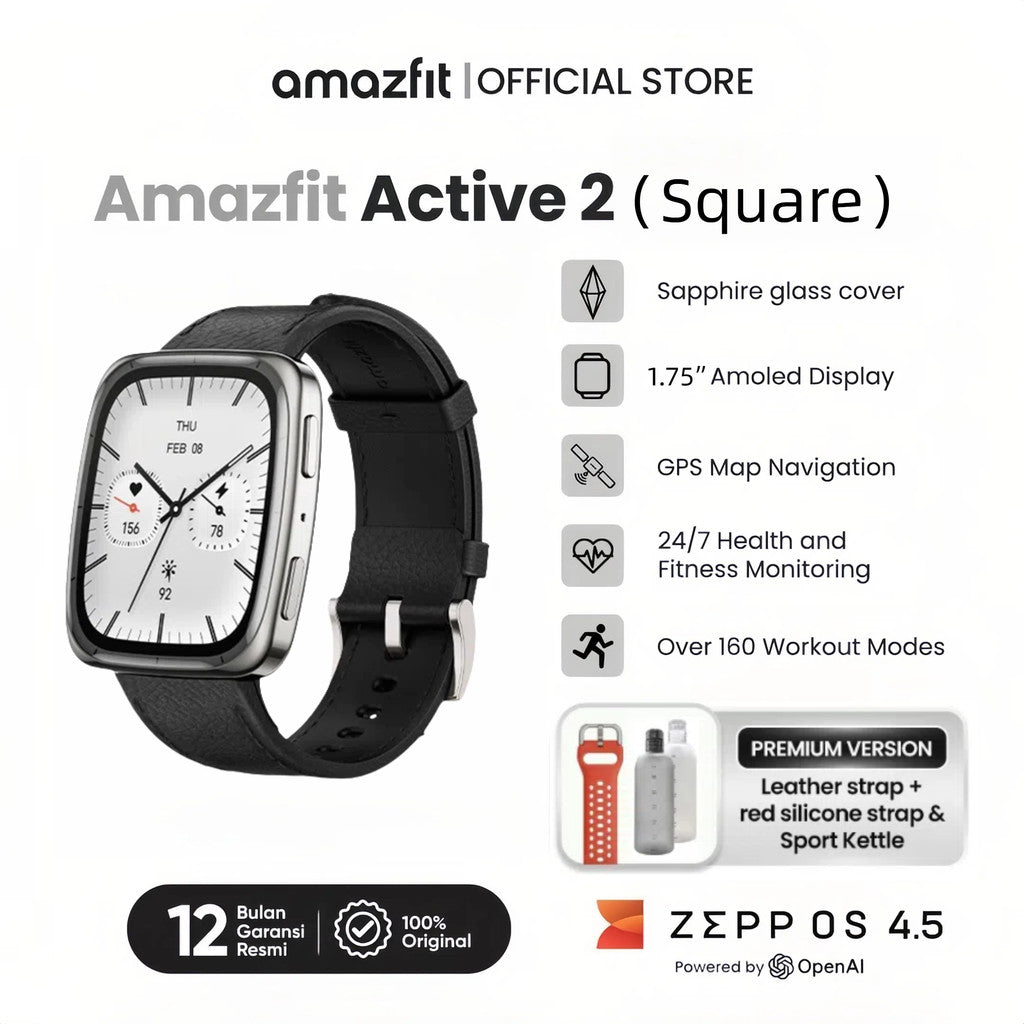 Amazfit Active 2 Square Premium – product view