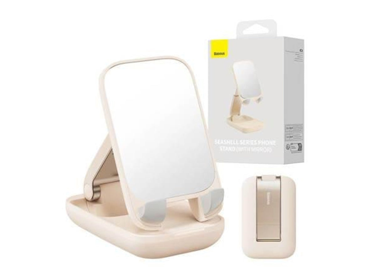 Baseus Seashell Series Folding Phone Stand with Mirror – Baseus product image