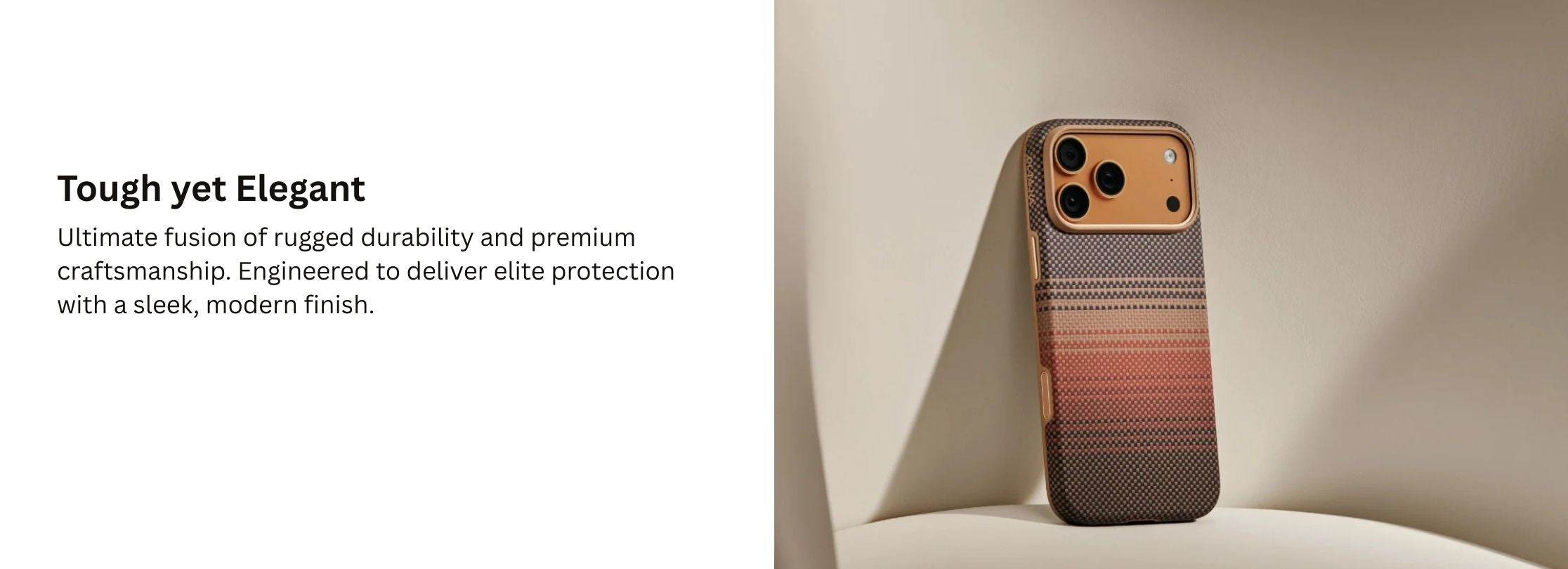 Pitaka Aramid UltraGuard Protective Case for iPhone 17 Pro Max - Sunset