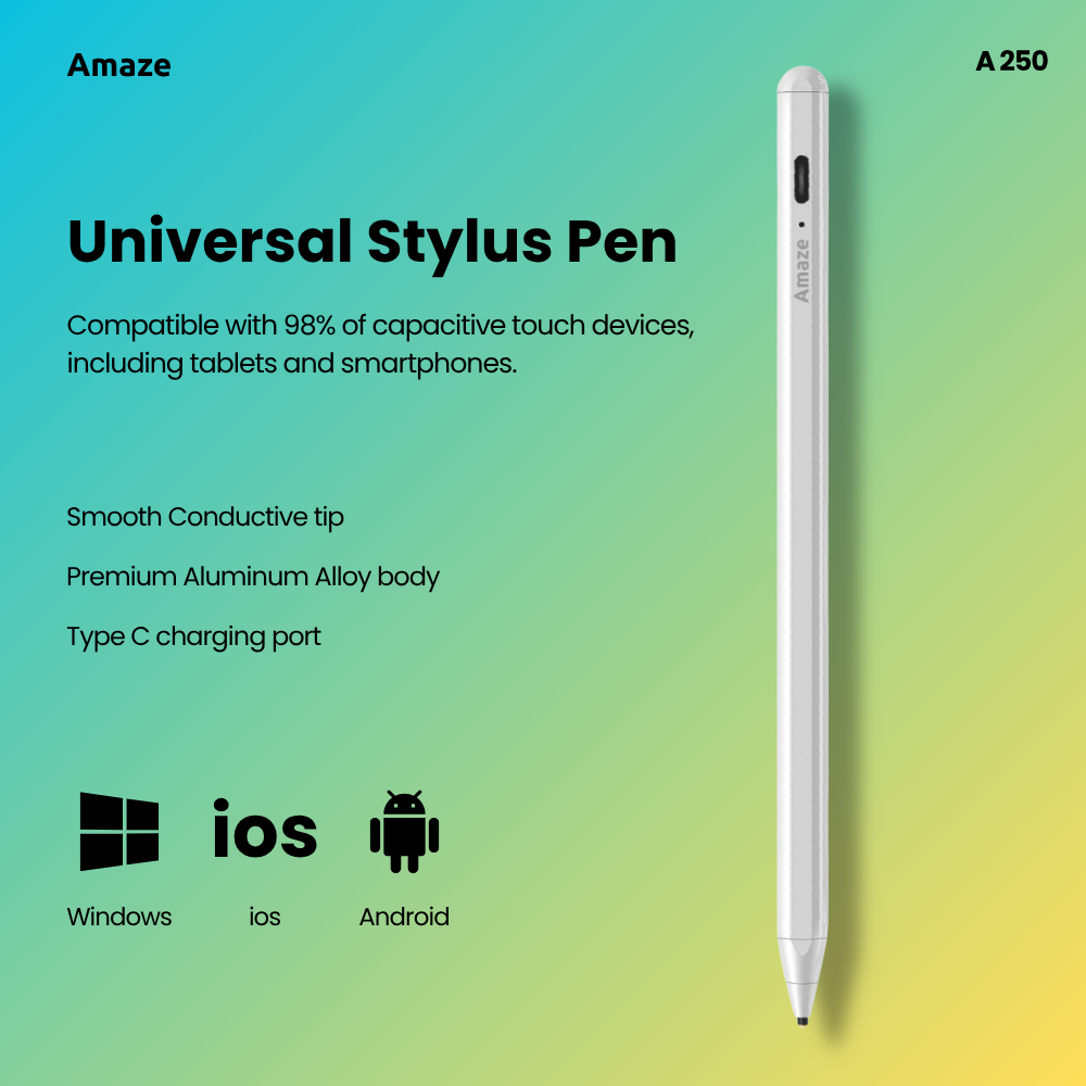 Amaze A250 Universal Stylus Pen for Laptops Tablets & Mobiles in Pakistan - image 3