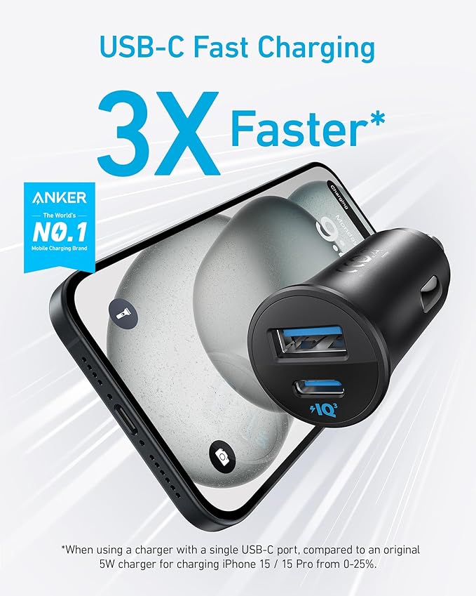 Anker PowerDrive Car Charger 30W with PPS - A2741 - view 2