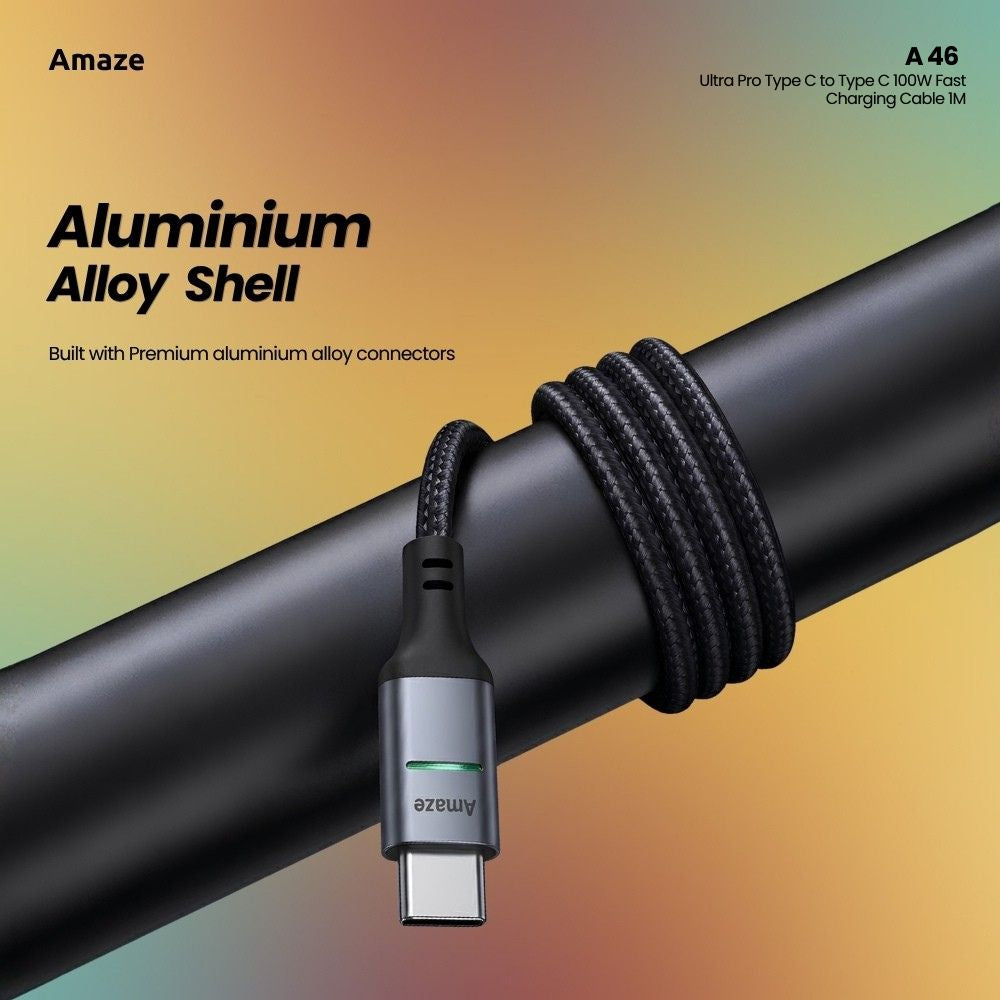 Amaze Ultra Pro USB-C to USB-C 100W Fast Charging Cable - A46 in Pakistan - image 4