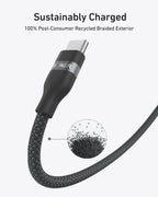 Anker USB-C to USB-C 240W Upcycled Braided Fast Charging Cable - A82E2 - view 5