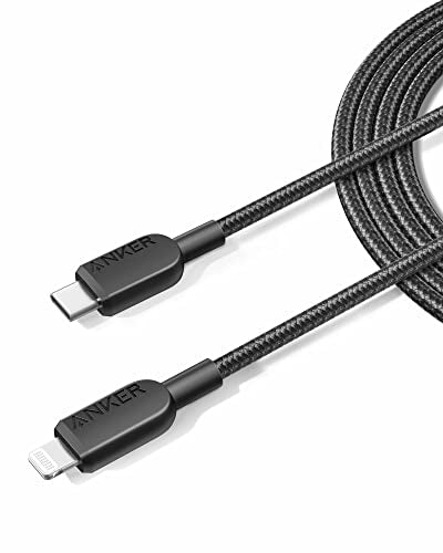 Anker 310 USB-C to Lightning Cable Braided 6ft - A81A6