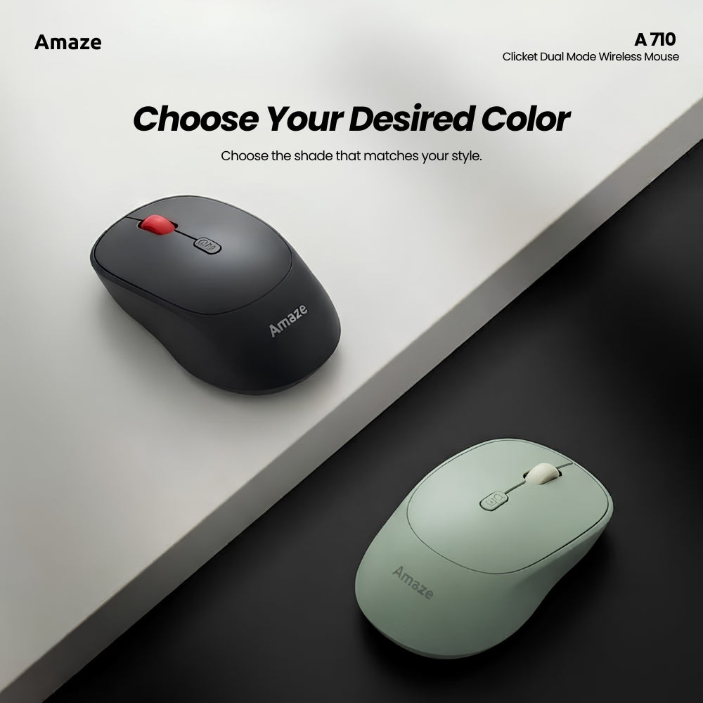 Amaze A710 Clicket Dual Wireless Mouse in Pakistan - image 6