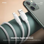 Amaze A24 Swift Series USB to Lightning Cable 2.4A -1m in Pakistan - image 6