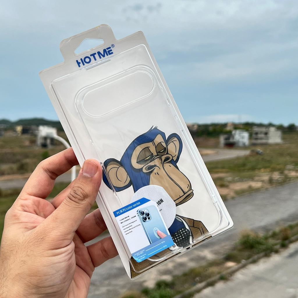 HOTME Crystal Clear Case  | Transparent | Premium Grip Design