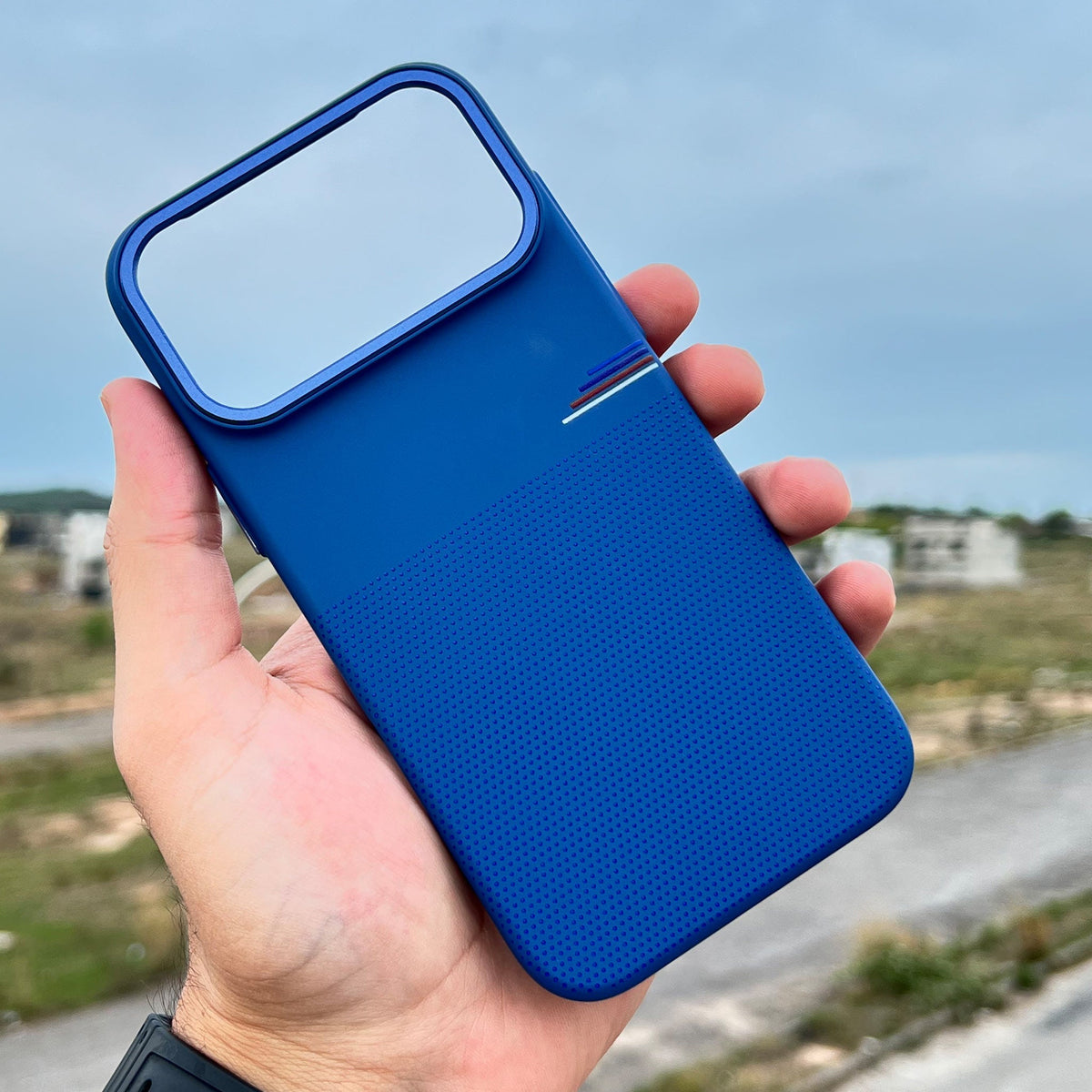 Dual-texture silicone iPhone case additional angle Pakistan