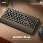 Amaze Probus Palm Comfort Silent Wireless Keyboard & Mouse Combo - A744 in Pakistan - image 3