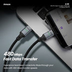 Amaze Ultra Pro USB-C to USB-C 100W Fast Charging Cable - A46 in Pakistan - image 6