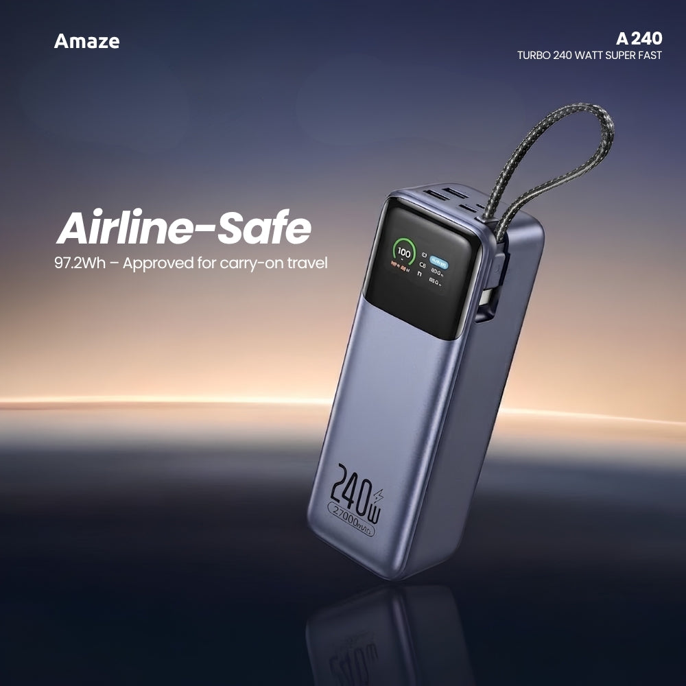 Amaze A240 240W 27000mAh Fast-Charging Power Bank in Pakistan - image 5