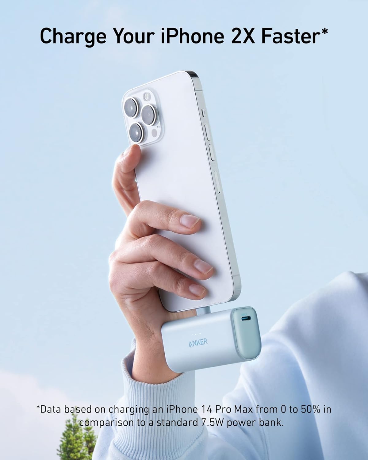 Anker Nano Power Bank 5000mAh with Built-In Lightning Connector 12W - A1645 - view 4