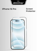 Glassology iPhone 16 Pro Screen Protector 9H Tempered Glass, HD Ultra‑Clear, Scratch‑Resistant, Anti‑Fingerprint, Case‑Friendly, Military‑Grade Protection, Bubble‑Free Tempered Glass Film for iPhone 16 Pro