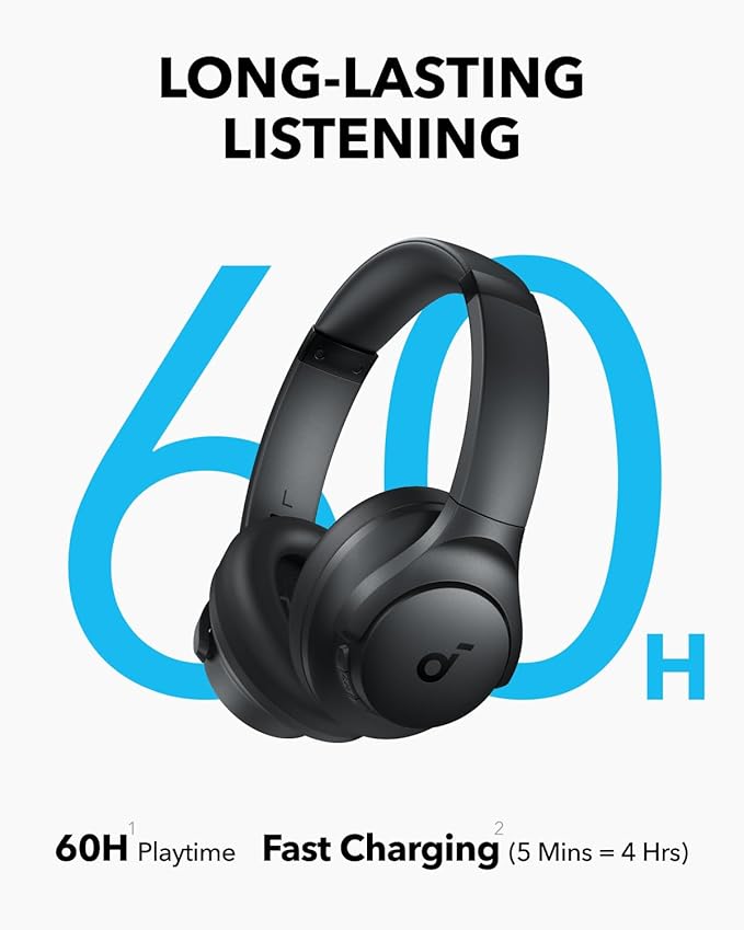 Anker Soundcore Q11i Wireless Over-Ear Bluetooth Headphones - view 4