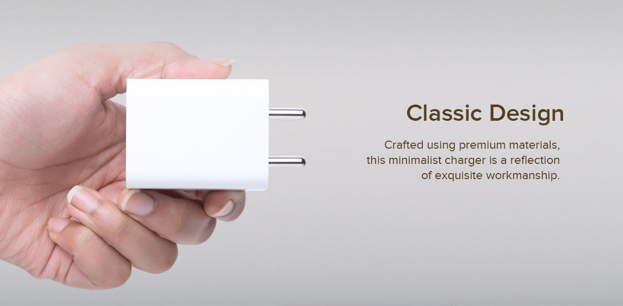 Xiaomi MDY-10-ER 27W fast charger — side view Pakistan