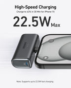 Anker Nano Power Bank 5000mAh with Built-In Type-C Connector 22.5W - A1653 - view 2