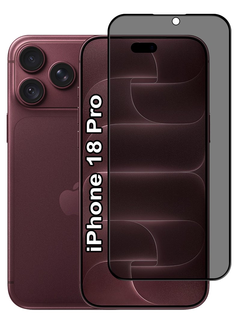Privacy Screen Protector for iPhone 18 Pro for iPhone 18 Pro