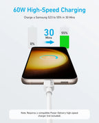 Anker 310 original USB-C to USB-C cable — close-up detail view Pakistan