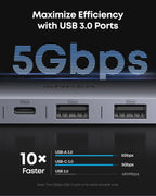 Anker USB-C Hub 7-in-1 Multi-Port USB Adapter - A83D2 - view 4