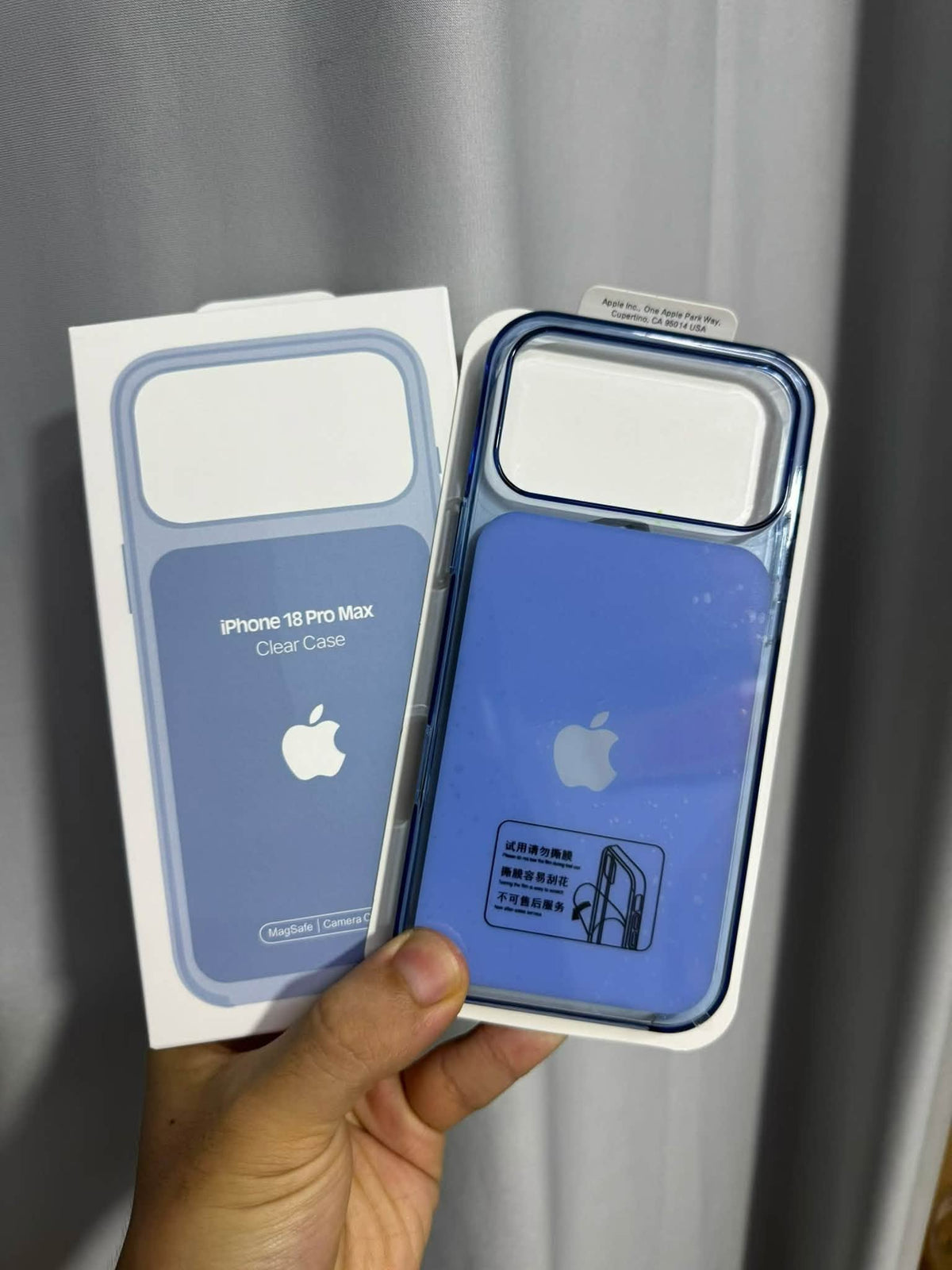 iPhone 18 Pro Max Clear Case with MagSafe & Camera Control